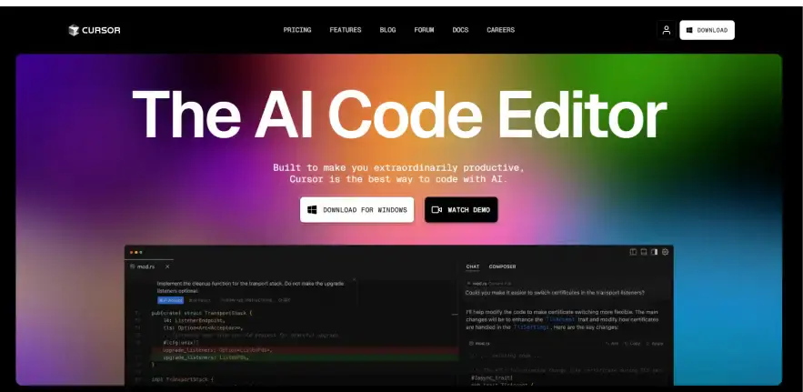 无限白嫖 Cursor AI 编程工具,目前最智能的代码编辑器