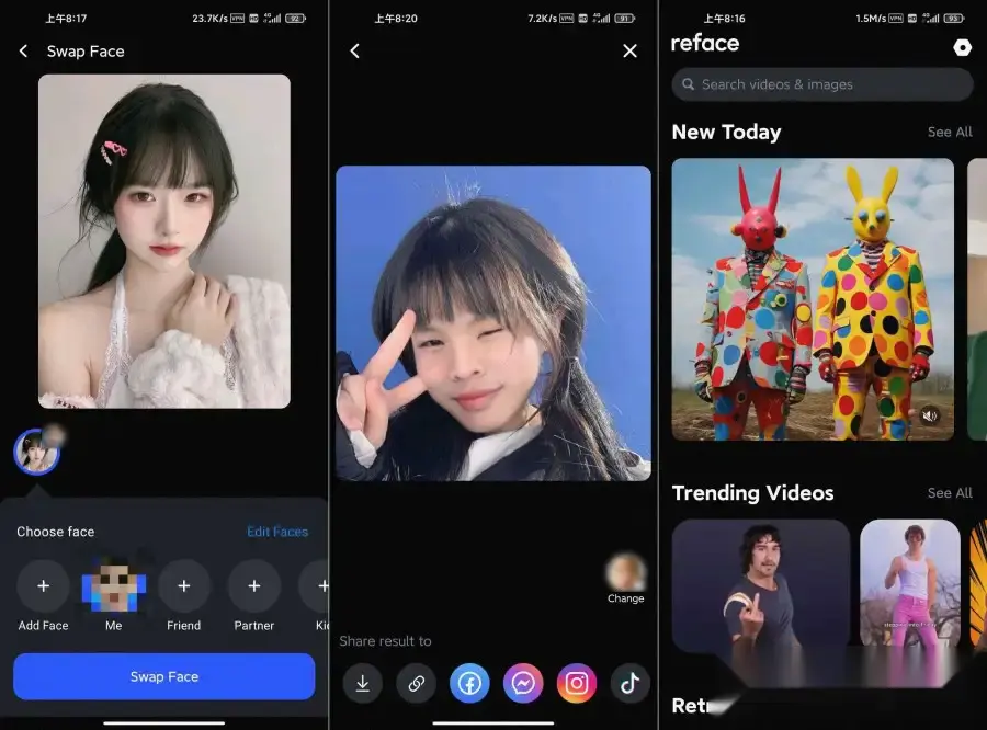 RefaceAI智能换脸工具,专业版解锁