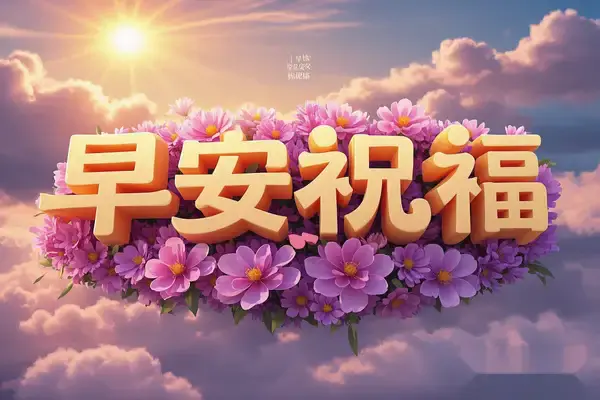 视频号早安祝福视频1小时完成操作