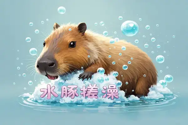 AI生成水豚搓澡视频,多平台引爆流量【飞书文档】