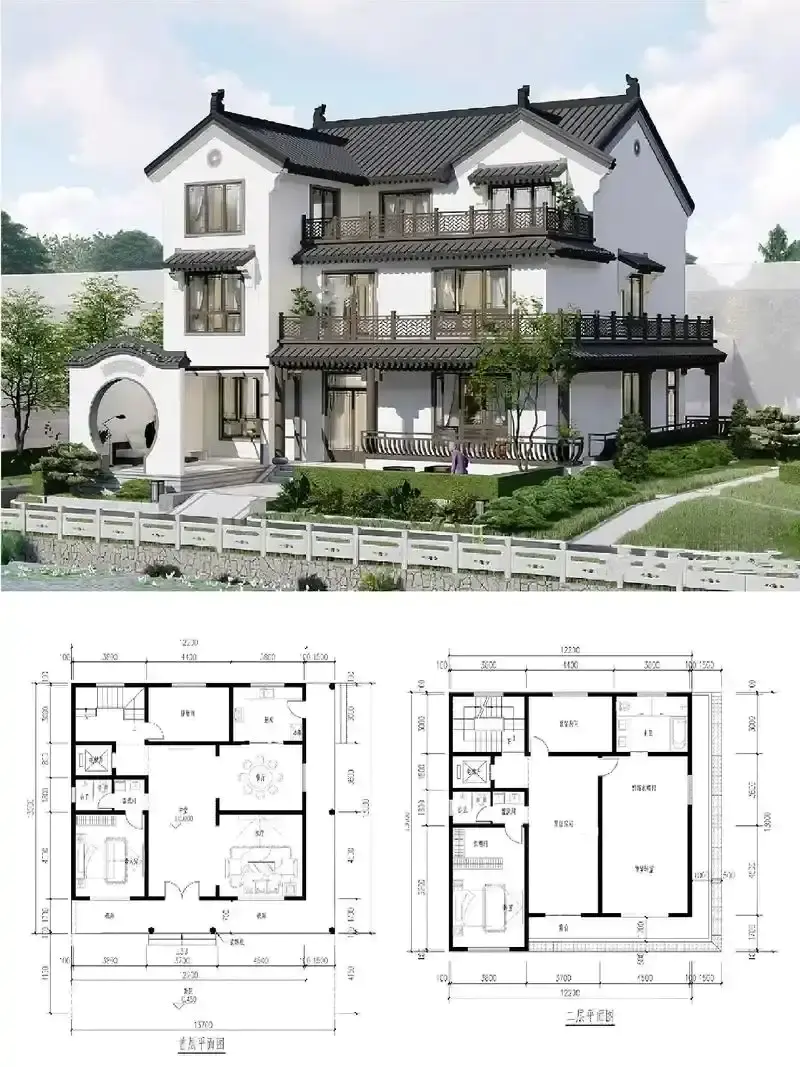 1400多套农村自建房别墅图纸合集,多种风格,DWG源文件,满足所有需求【虚拟资源】