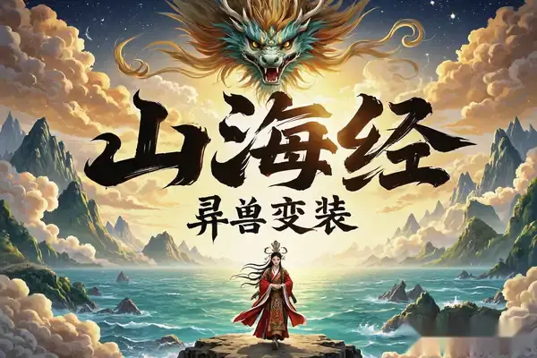 山海经异兽变装短视频制作,3分钟高效出片,吸粉引流