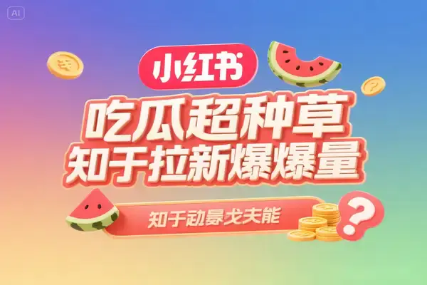 小红书吃瓜种草,知乎拉新爆量:零成本日入数百的神仙玩法