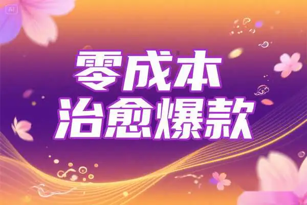 治愈系短视频新风口,AI零成本打造爆款内容