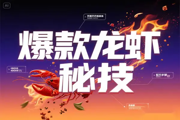 夏季创业指南:8大爆款小龙虾配方技术全解析【虚拟资源】