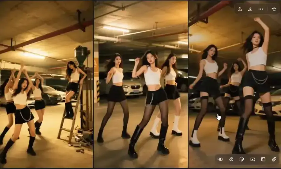 用即梦3.0制作网红跳舞视频,AI生成女团舞来财舞教程