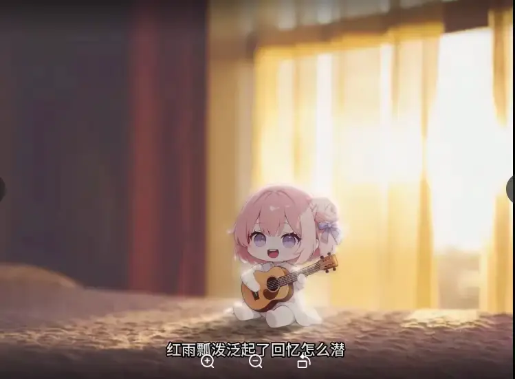 AI生成萌系小人唱歌视频教程,0基础3分钟制作爆款短视频