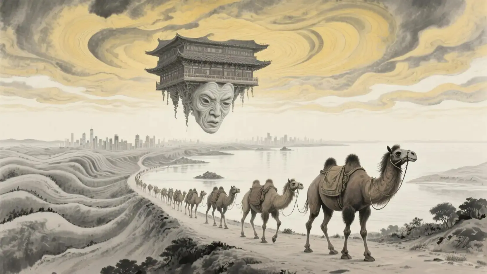 AI一键生成古风音乐MV,零基础轻松做短视频,单手机月入五位数不是梦