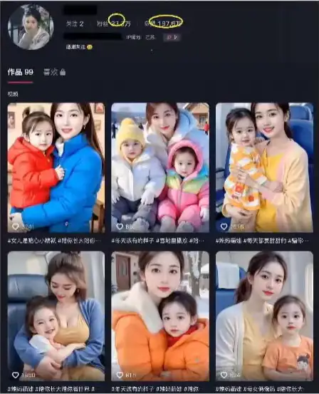 DeepSeek制作母女亲子视频，10天吸粉18万