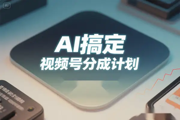 用AI搞定视频号分成，普通人也能复制的变现玩法