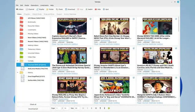 Tartube开源视频下载与管理工具