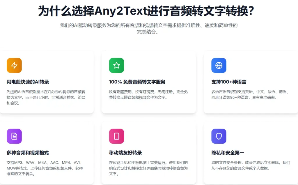 AI音视频转文字工具,支持百种语言,音视频提取文案-在线工具