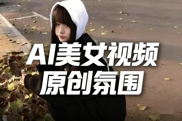 AI美女跳舞短视频制作教程，抓住短视频流量红利