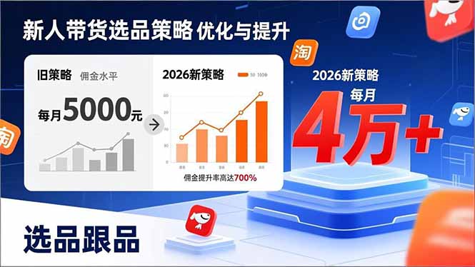 2026抖音选品跟品策略：个人IP带货新人起号+选品速成实操指南