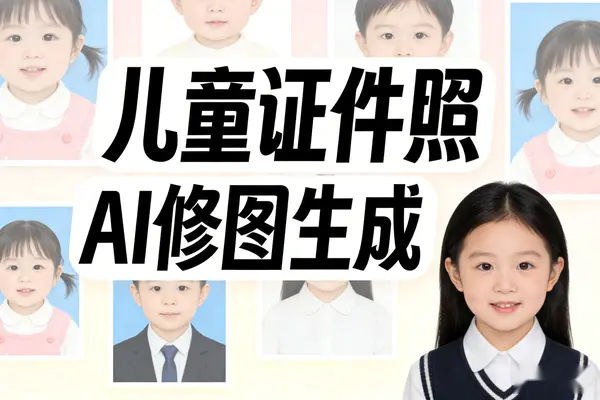 免费儿童证件照AI修图生成网站-在线工具