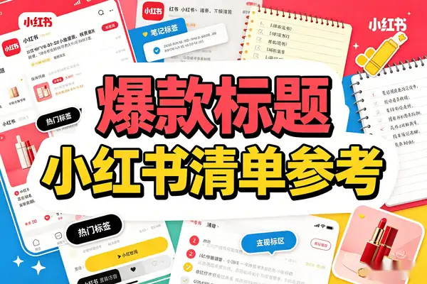 小红书爆款标题清单参考（PDF文件）