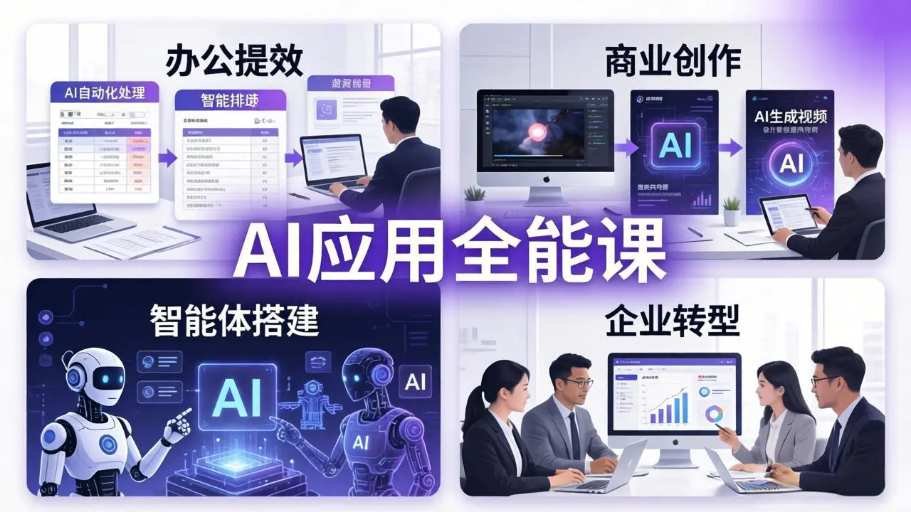 AIGC系统学习指南:AI基础认知+指令提问技巧+绘画音乐视频制作