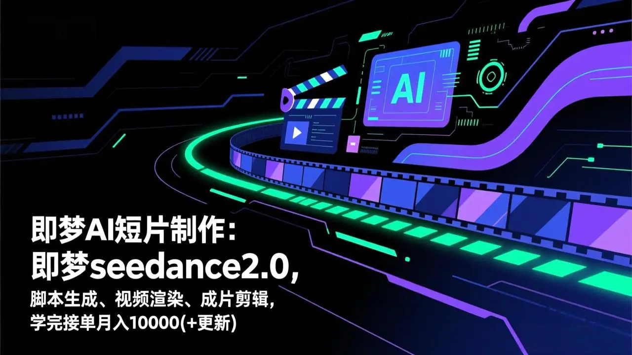 即梦seedance2.0AI剧情短片制作教程:脚本生成、视频渲染、成片剪辑(更新)