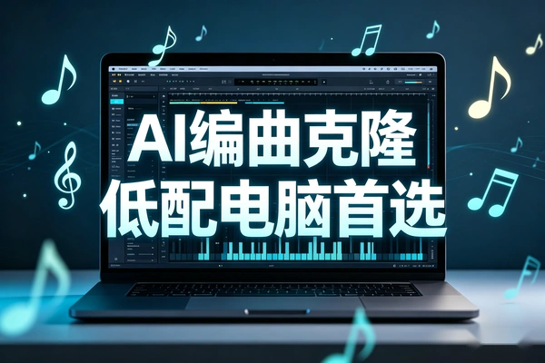 AI唱歌编曲克隆人声，低配电脑可玩（无教程）