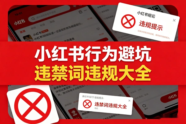 小红书违禁词及违规行为大全（PDF文件）