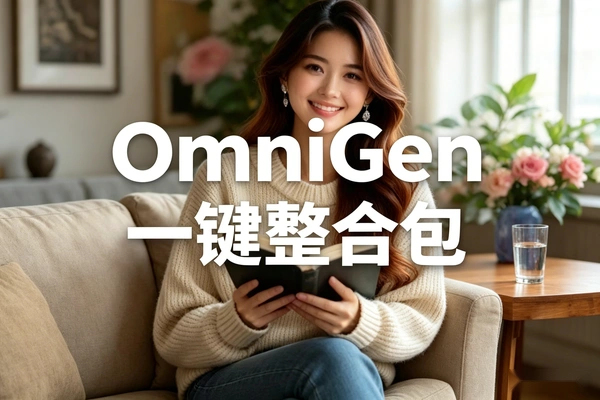 OmniGen一键整合包，人物一致性全新解决方案+AI图像编辑神器