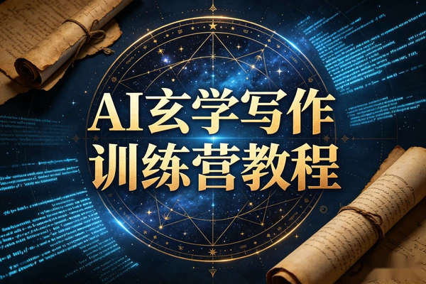 AI玄学实战全攻略：风水/塔罗/面相/奇门遁甲，用AI轻松掌握玄学技能实现变现