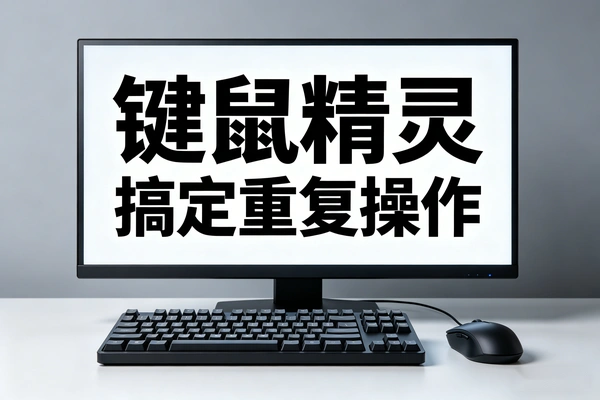 键鼠精灵：一款集键盘鼠标自动化、录制、统计于一体的工具