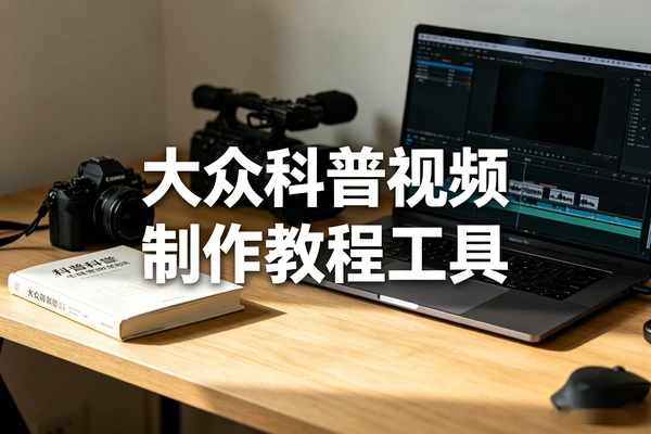 大众科普视频制作教程，养号+AI文案+配音+剪辑+封面，一套全掌握