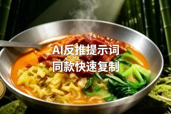 【图文】AI反推海报提示词，快速复制同款图