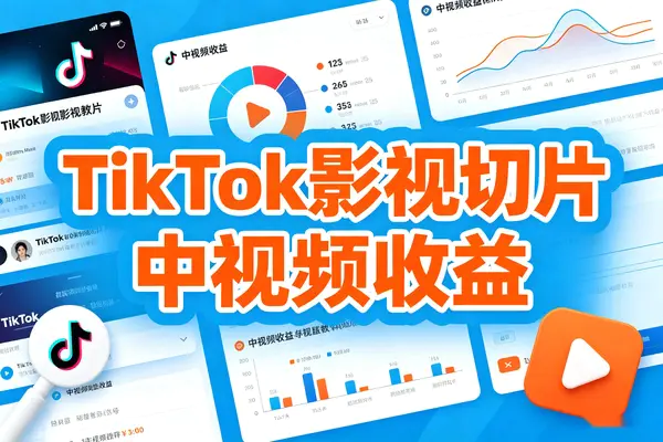 最新TikTok影视切片教程,教你怎么过原创赚Tk中视频收益