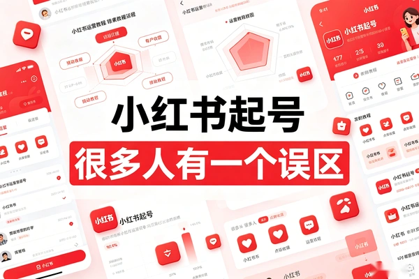 【图文】小红书起号误区，靠互粉互赞刷数据就是在给自己挖坑