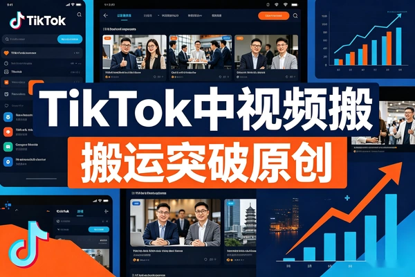 TikTok中视频搬运新玩法，实测突破原创检测