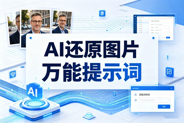 AI还原任何图片提示词，AI逆向拆解+提示词生成+即梦豆包复刻（TXT文本）