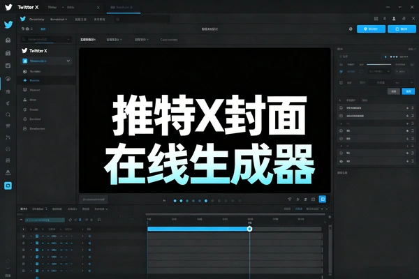 免费在线推特X封面图生成器-在线工具