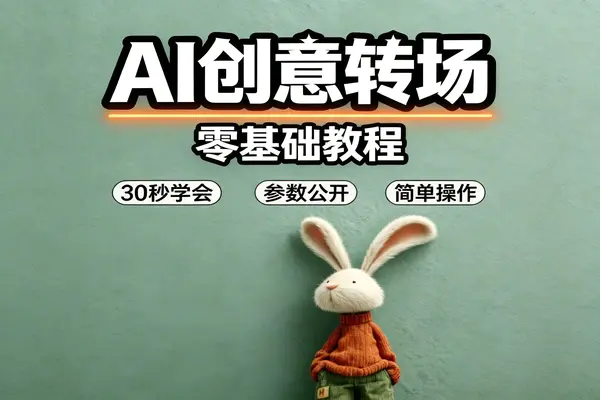 【图文】零基础AI创意视频转场特效教程