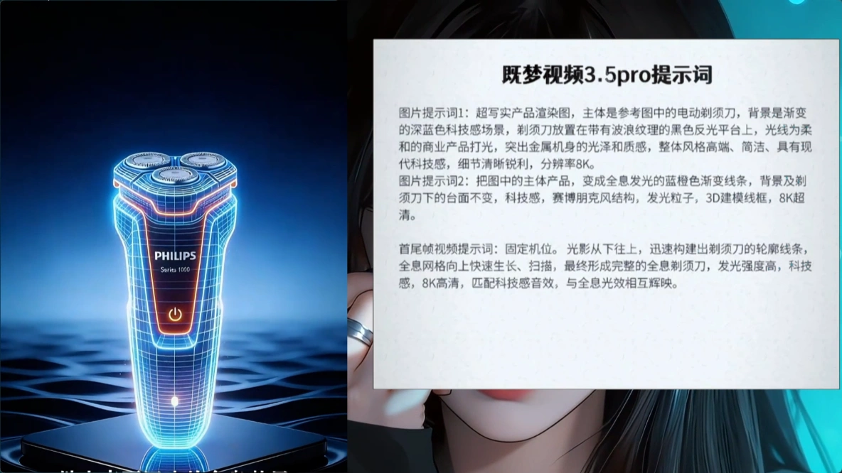 【图文】如何用AI让产品做出全息/爆炸图/宣传片效果？