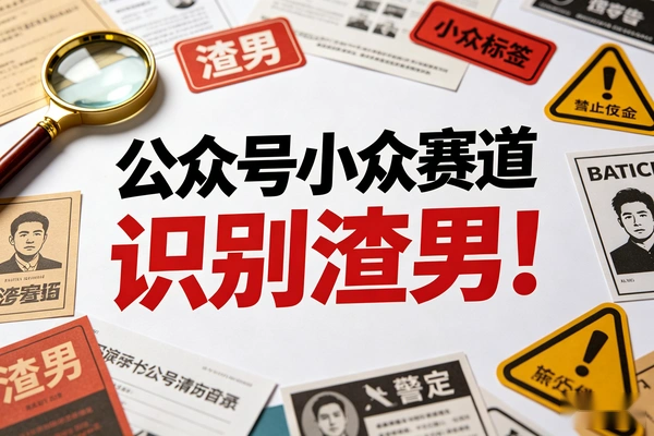 【图文】公众号小众赛道：教女孩识别渣男，情感细分领域爆文写作方法