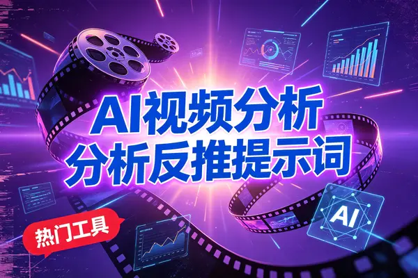 在线免费分析AI视频,反推视频提示词工具网站-在线工具