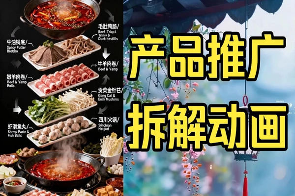 【图文】AI一键生成美食结构拆解动画，批量出片，三步搞定