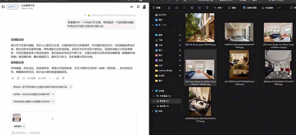 AI效果图类全面教学：文生图+图生图+FLUX模型+智能扩图+高清修复+智能抠图