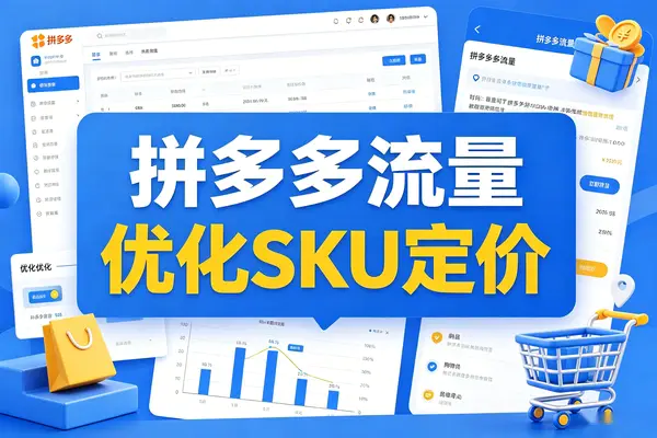 拼多多爆单实战,五大核心技能加流量分发逻辑,七天起量出单玩法