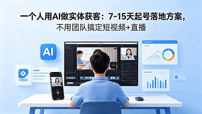 实体门店怎么用AI引流？爆款选题+文案改写+口播方法+海报图文+营销方案