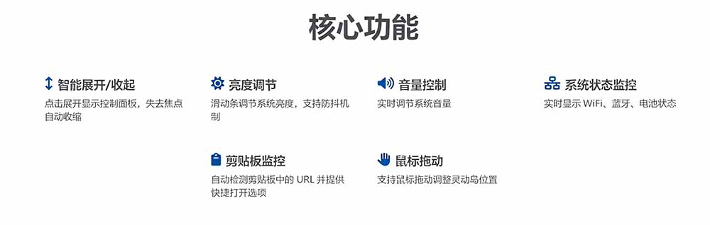 Windows桌面美化工具，PyIsland现代简约灵动岛支持音乐控制歌词同步