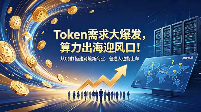 算力Token跨境出海搭建教程:合规理论+一人公司从0到1实操全流程