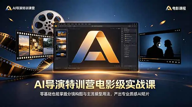 零基础AI导演特训营:电影级短片全流程创作实战