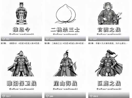 抖音历史博弈思维赛道变现：人性权谋规则底层逻辑破局人生格局提升，伙伴计划+精选独家收益