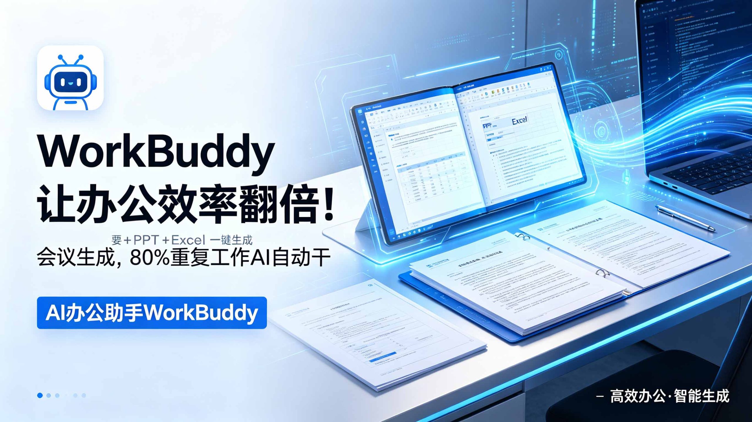 WorkBuddy AI智能体办公课：一句话自动执行任务，文档数据PPT会议全搞定，零门槛升级AI自驱办公
