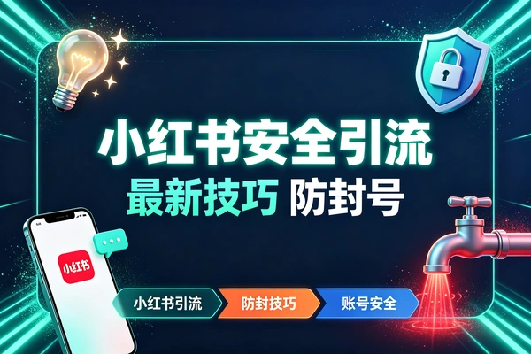 小红书最新安全引流技巧，防封号（飞书文档教程）