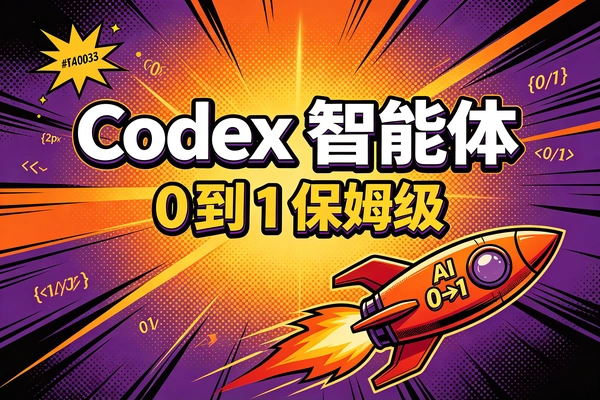 Codex从0到1保姆级教程，最适合普通人上手的智能体（文本内容）