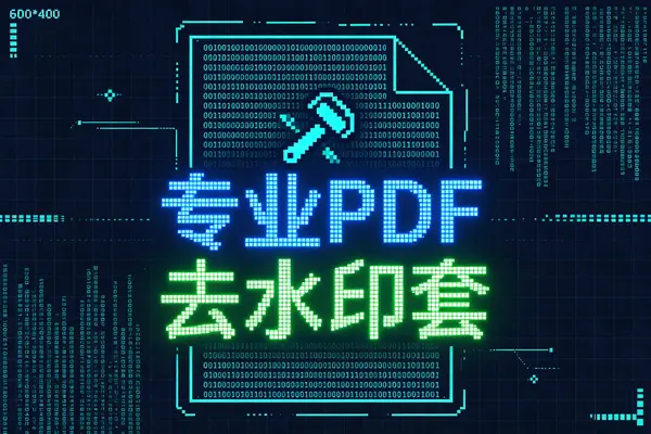 专业PDF去水印神器,批量处理超高效